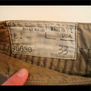Billy Reid Classic Khaki Pants
